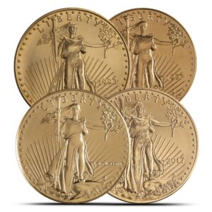 Buy 1 oz American Gold Eagle Coins (Random Year)