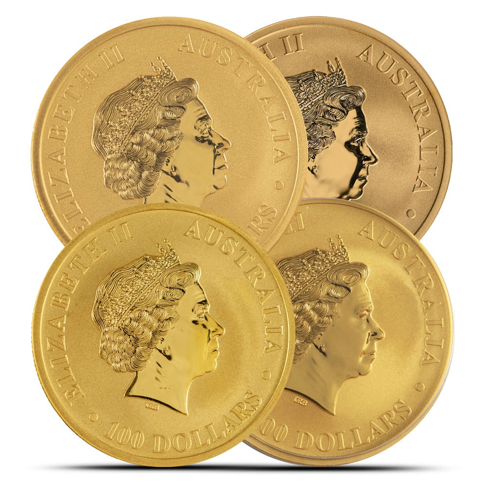 1 oz Australian Gold Kangaroo Coins (Random Year, BU) - Image 2