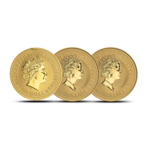 1 oz Australian Gold Nugget Kangaroo Coin (Random Year)