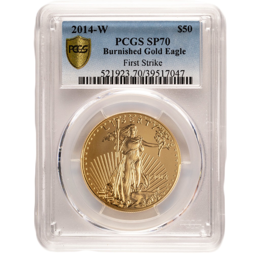 1 oz Burnished American Gold Eag