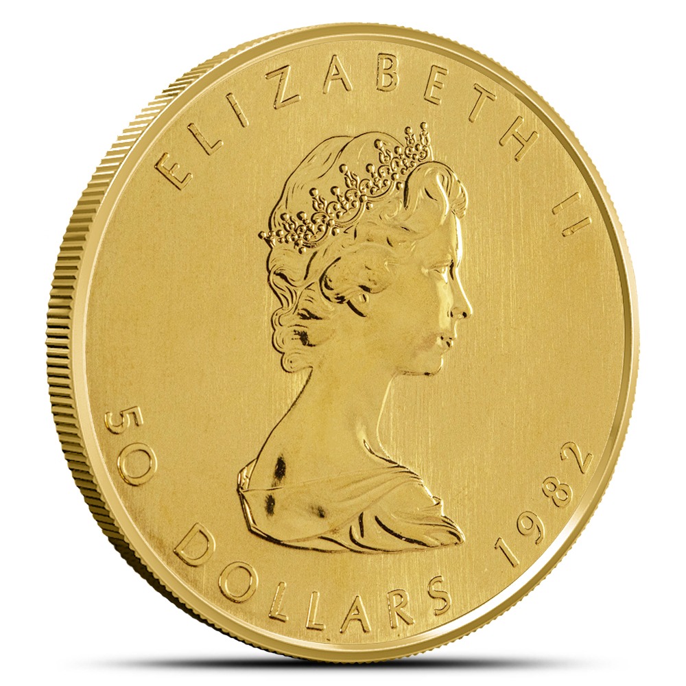 1982 1 oz Canadian Gold Maple Leaf Coin - Image 2