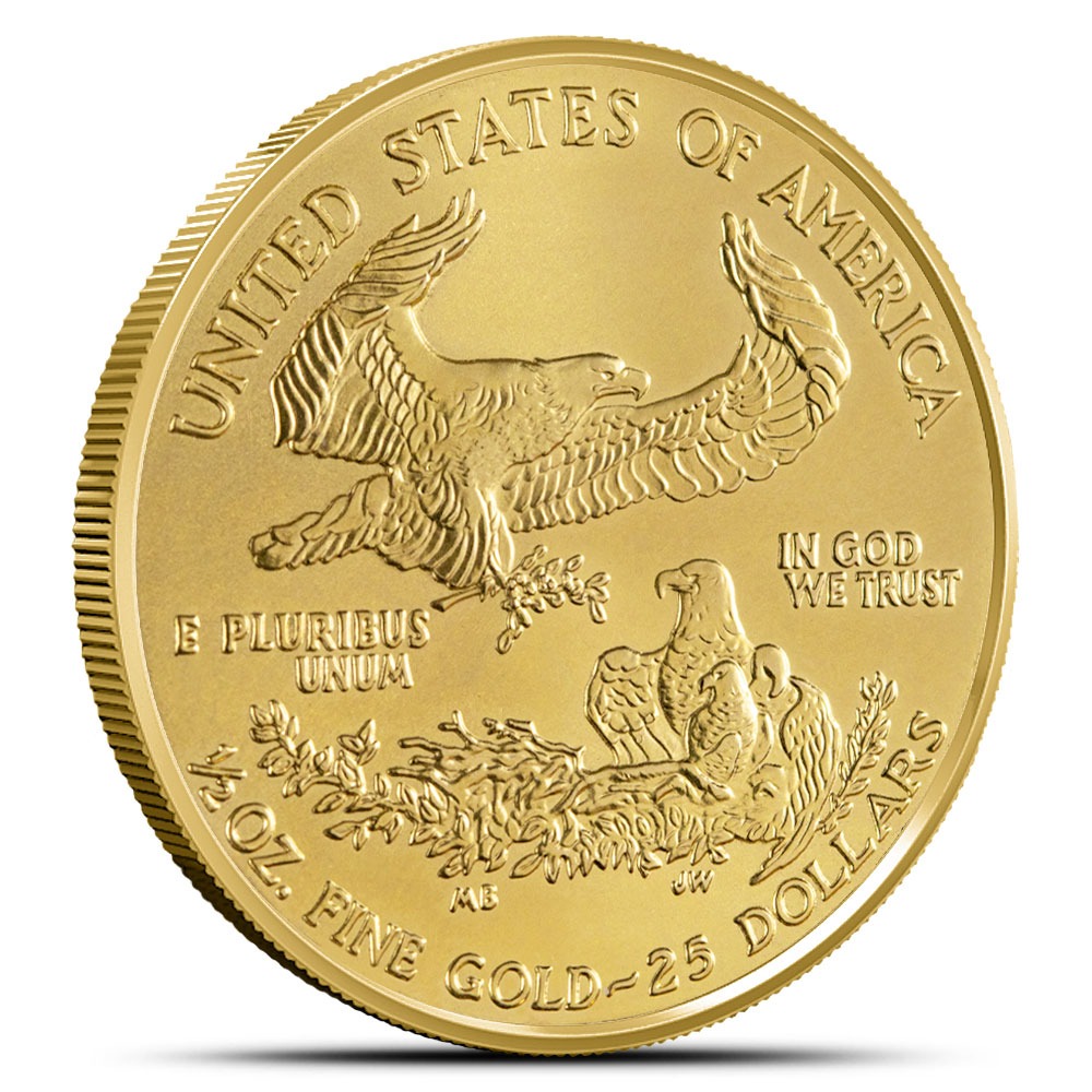 1998 1/2 oz American Gold Eagle Coin - Image 2