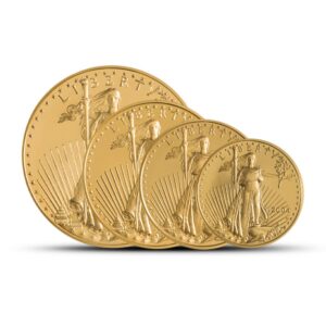 2004-W 4-Coin Proof American Gold Ea