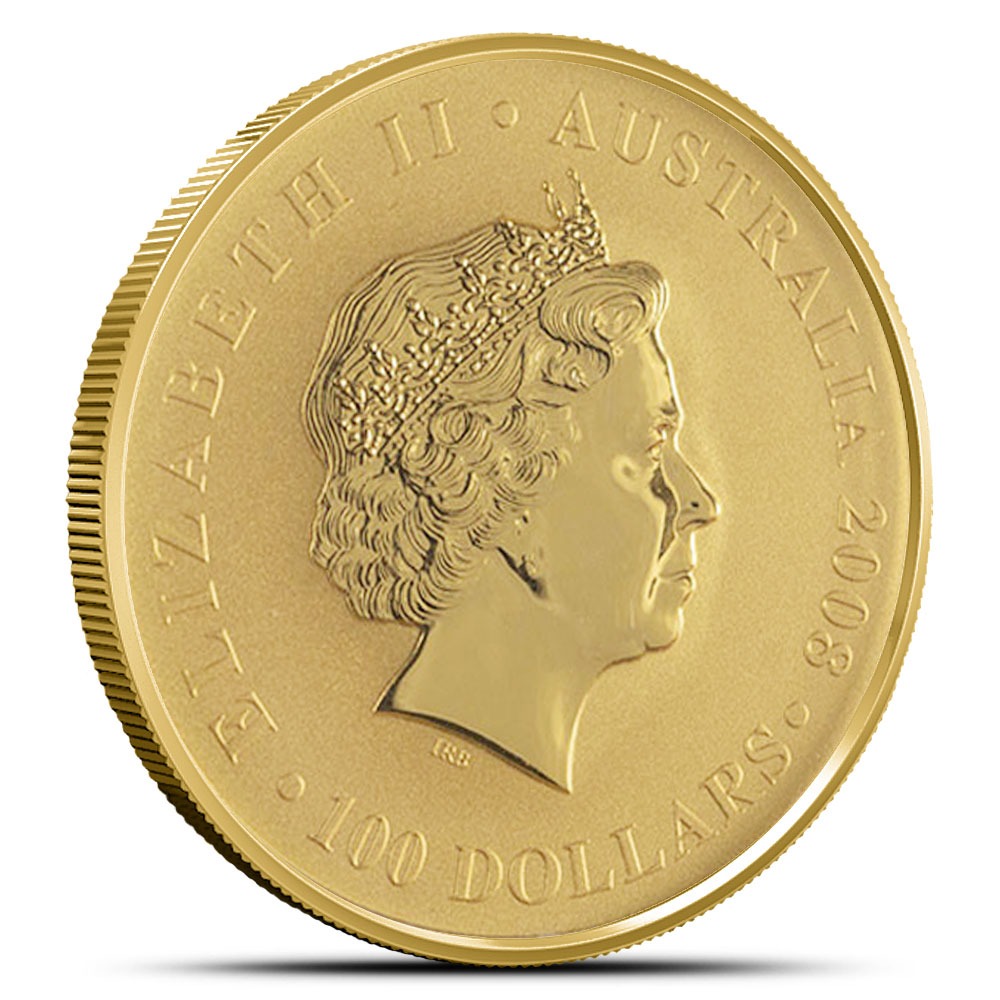 2008 1 oz Australian Gold Kangaroo Coin - Image 2