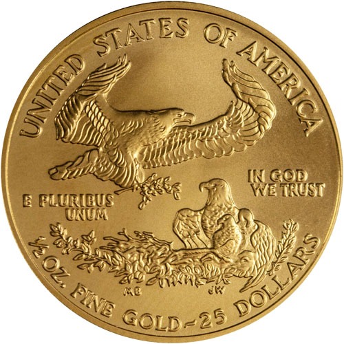 2008 1/2 oz American Gold Eagle Coin - Image 2