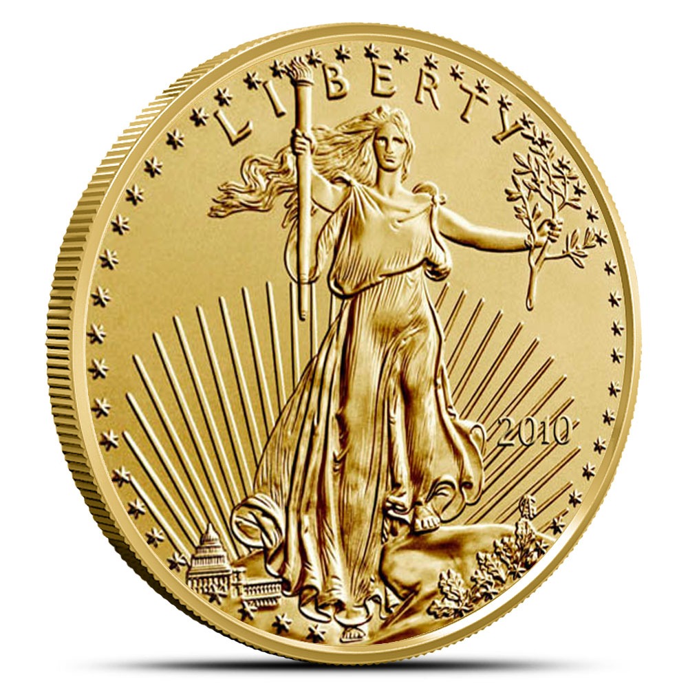 2010 1/2 oz American Gold Eagle Coin