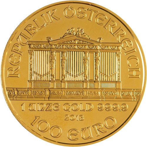 2013 1 oz Austrian Gold Philharmonic Coin - Image 2