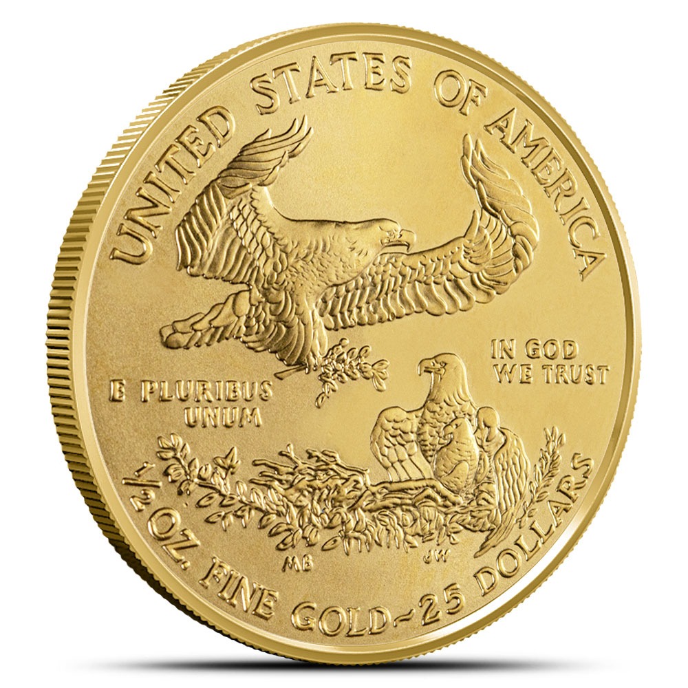2013 1/2 oz American Gold Eagle Coin - Image 2