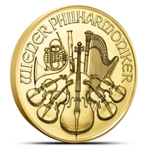 2015 1 oz Austrian Gold Philharmonic
