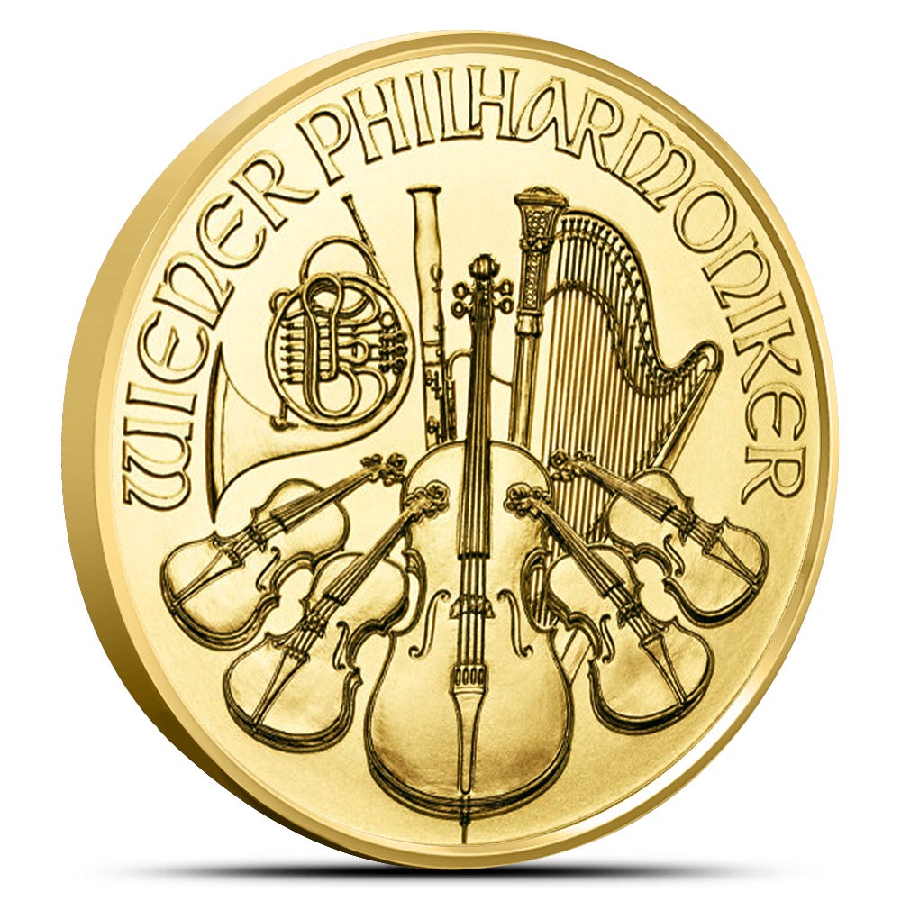 2015 1 oz Austrian Gold Philharmonic