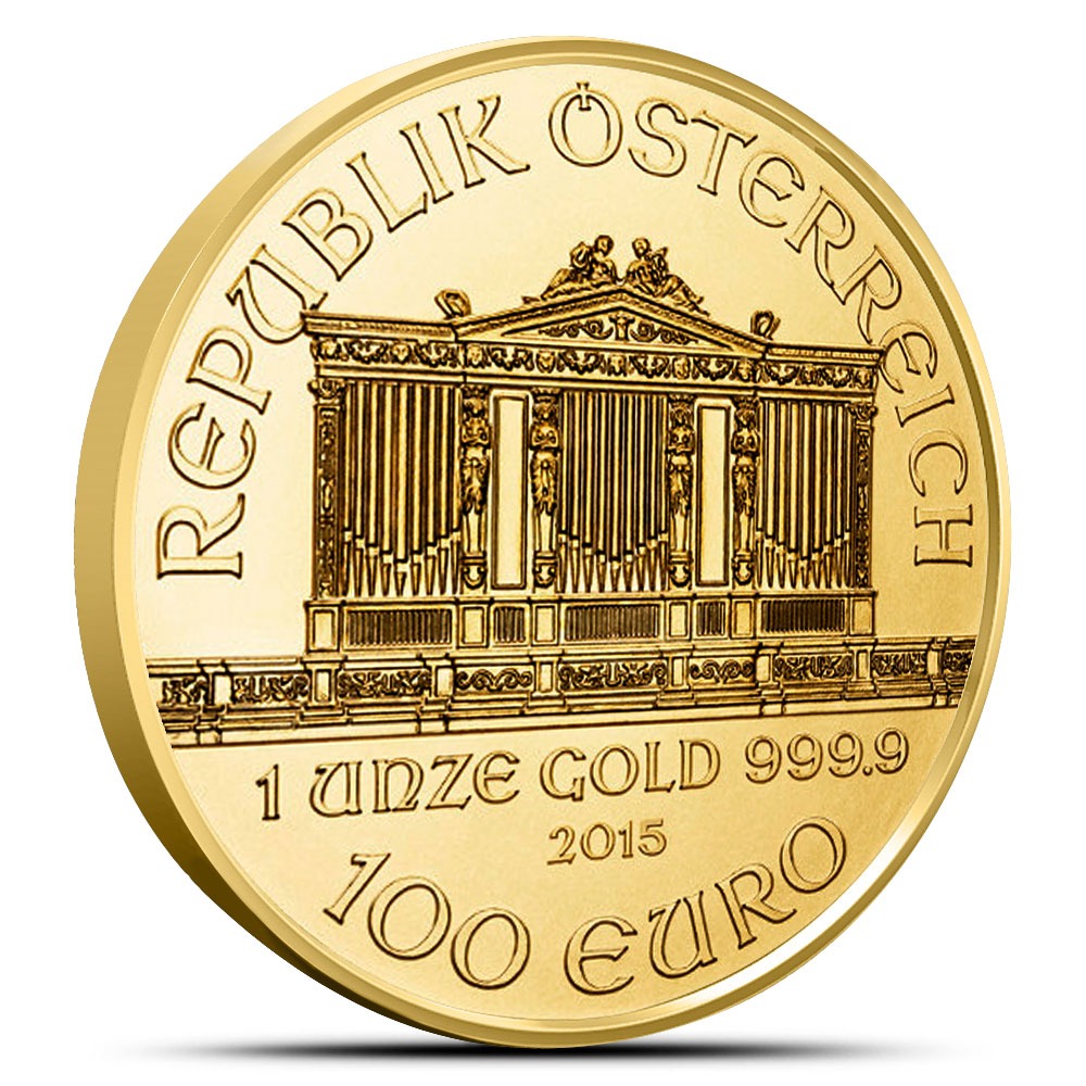 2015 1 oz Austrian Gold Philharmonic Coin (BU) - Image 2