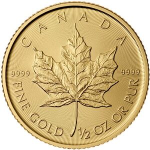 2018 1/2 oz Canadian Gold Maple Leaf
