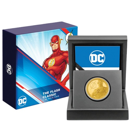 1 oz Proof Niue Gold Classic Superhe