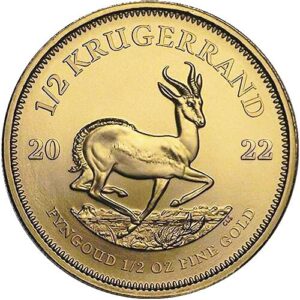 2022 1/2 oz South African Gold Kruge