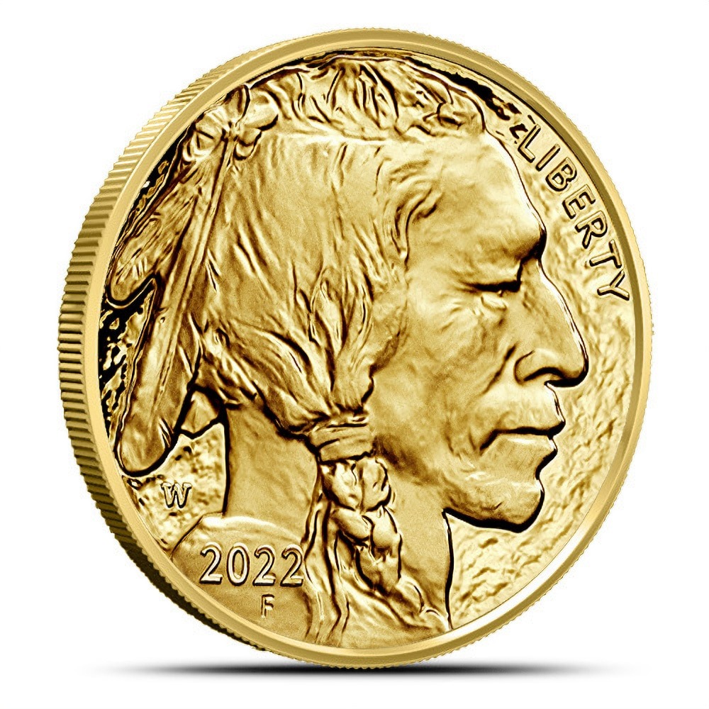 2022-W 1 oz Proof American Gold Buffalo Coin (Box + CoA) - Image 2
