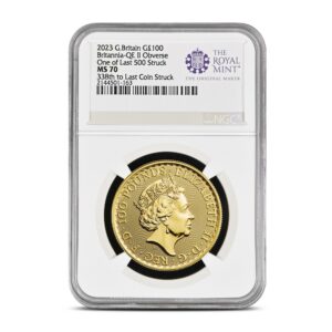 1 oz British Gold Britannia Coin NGC