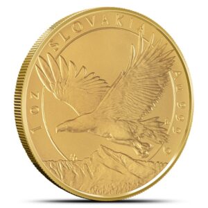 1 oz Niue Gold Slovakia Eagle Coin