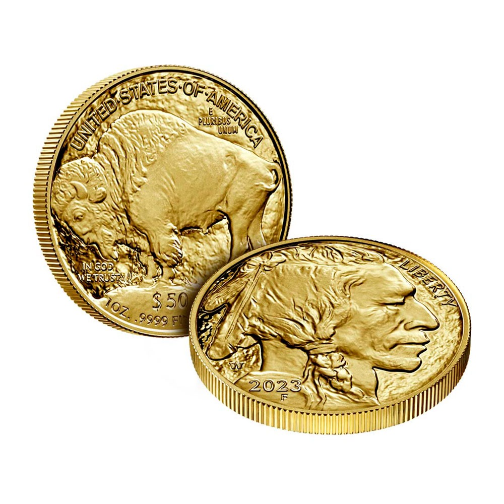 2023-W 1 oz Proof American Gold Buffalo Coin (Box + CoA) - Image 2
