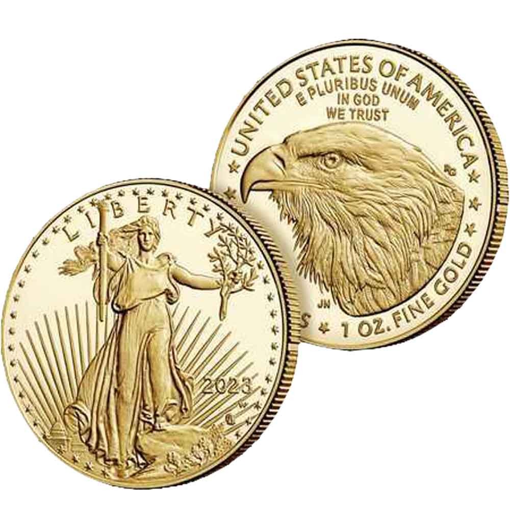 2023-W 1 oz Proof American Gold Eagle Coin (Box + CoA) - Image 3