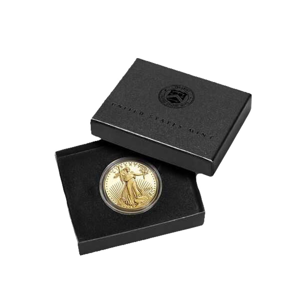 2023-W 1 oz Proof American Gold Eagle Coin (Box + CoA) - Image 4
