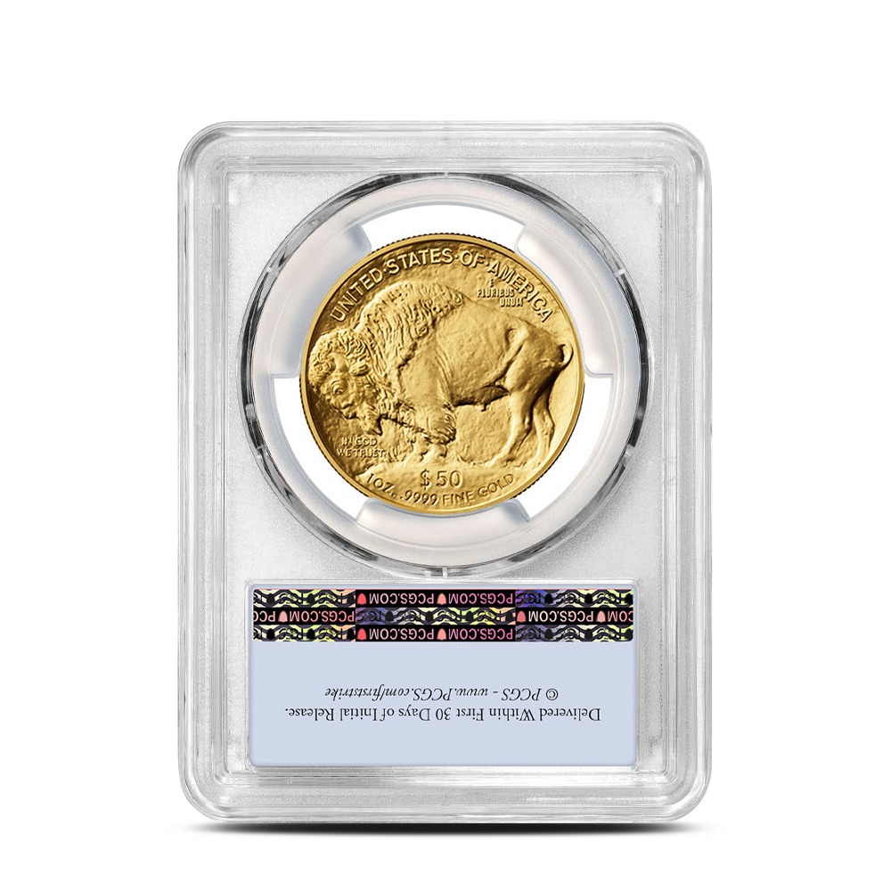2025 1 oz American Gold Buffalo Coin PCGS MS70 FS - Image 2