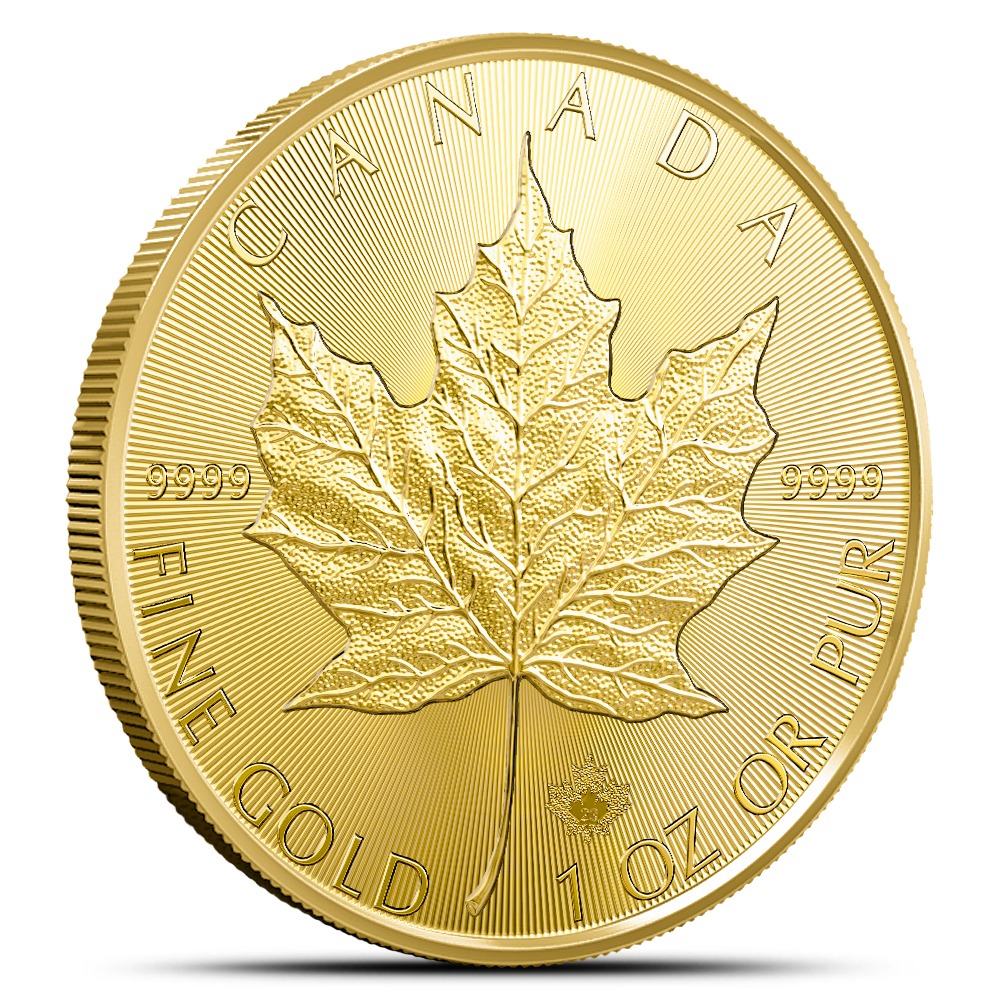 2025 1 oz Canadian Gold Maple Leaf Co