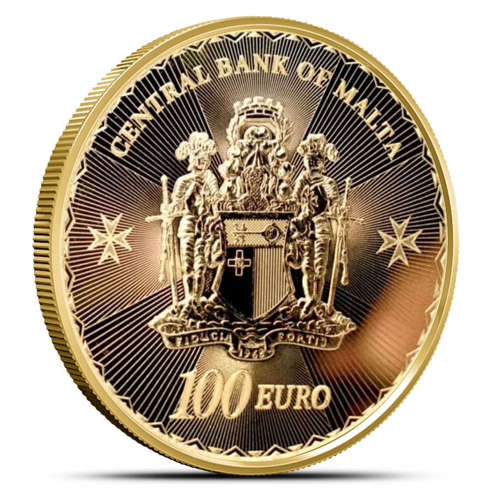 2025 1 oz Malta Gold Maltese Cross Coin (BU) - Image 2