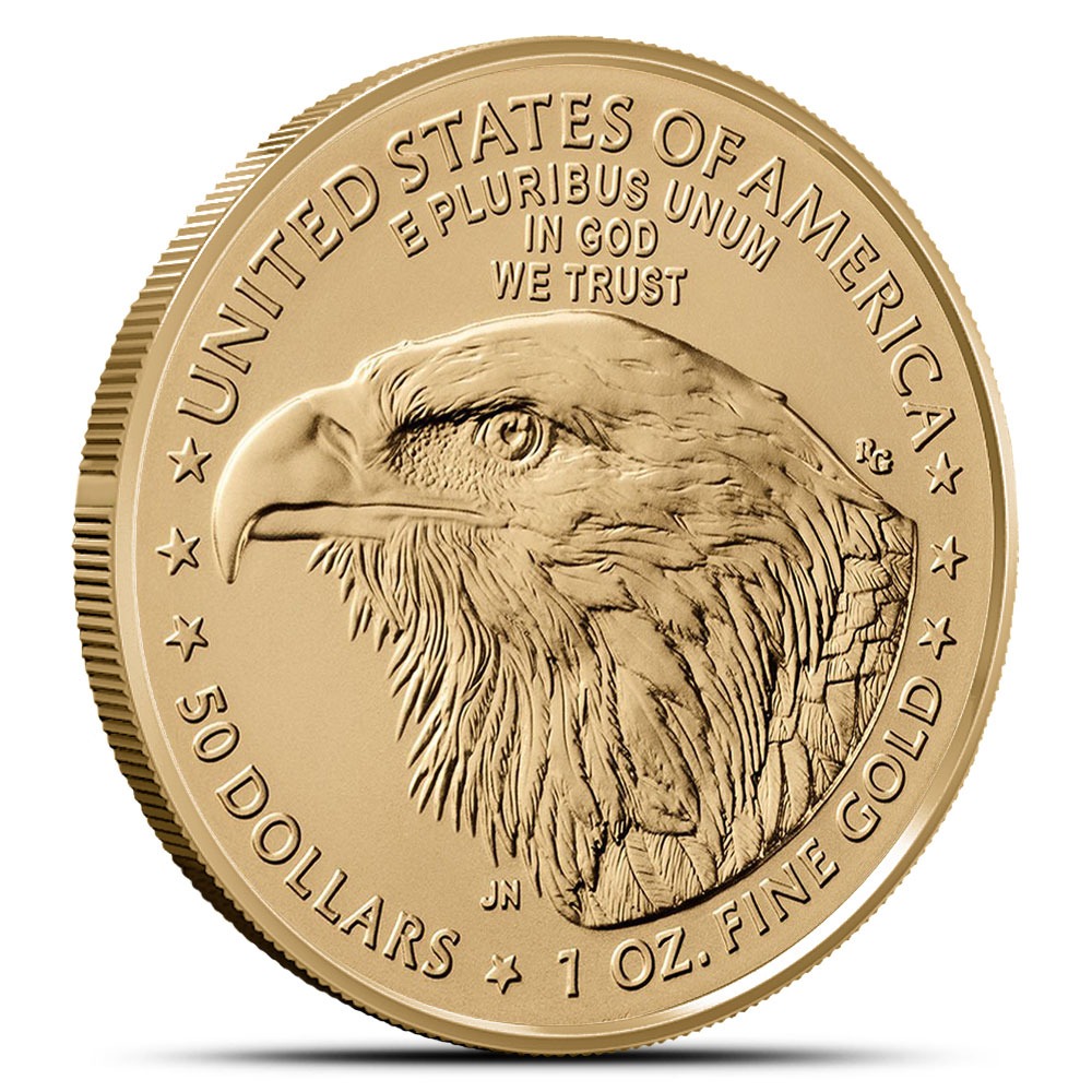2025-W 1 oz Burnished American Gold Eagle Coin (Box + CoA) - Image 2