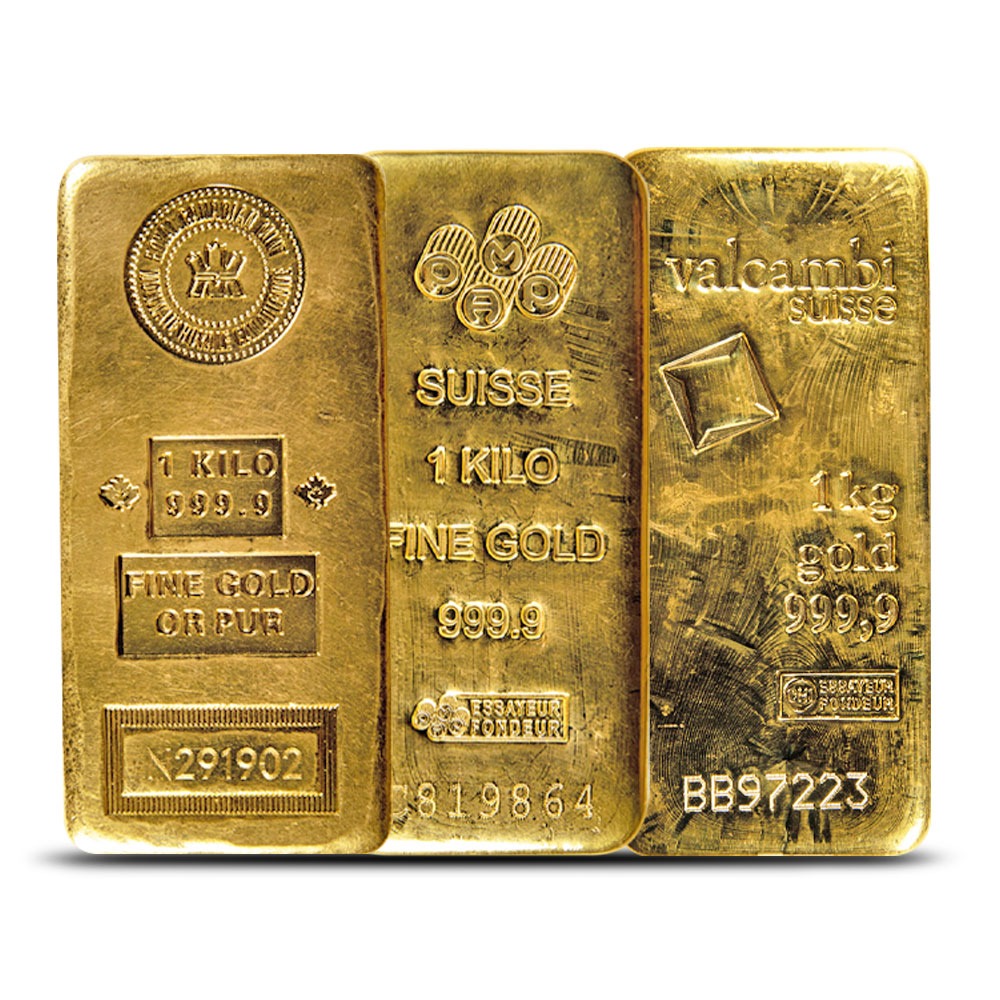 1 Kilo Gold Bars for Sale
