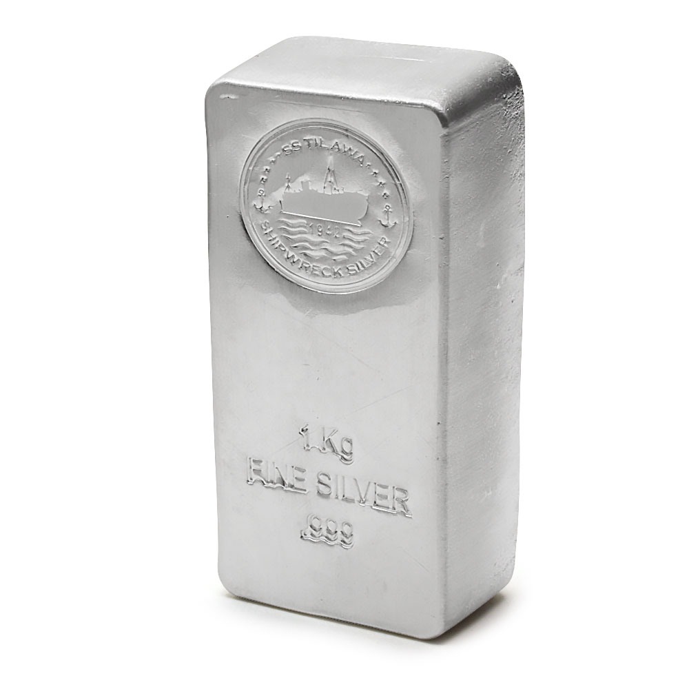 1 Kilo S.S. Tilawa Shipwreck Silver Bar (New) - Image 4