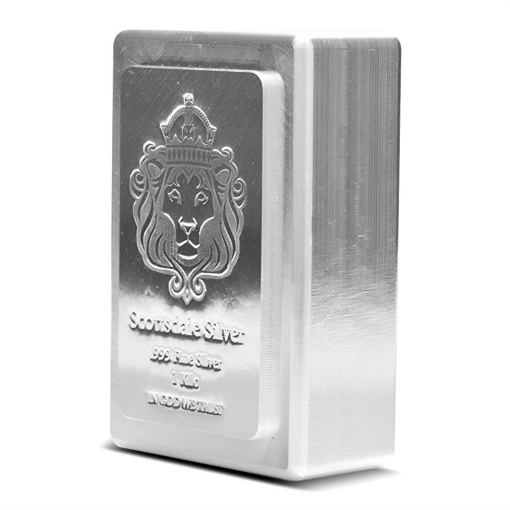 1 Kilo Scottsdale Stacker Silver Bar (New) - Image 4