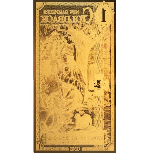 1 New Hampshire Goldback Gold Note (100 Pack, New) - Image 3