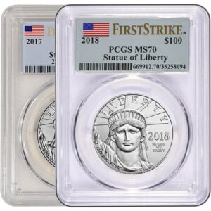 oz American Platinum Eagle Coin PCGS