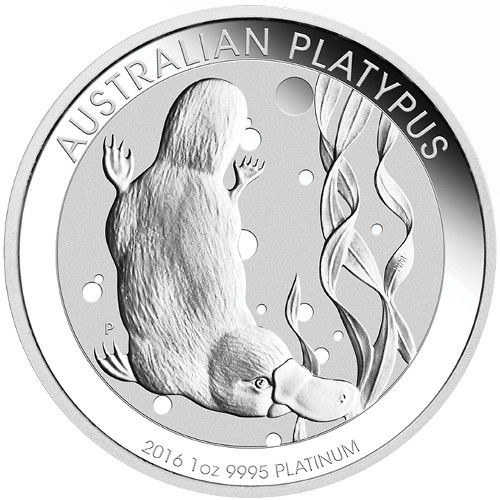 1 oz Australian Platinum Platypus Co