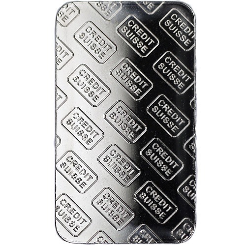 Buy 1 oz Credit Suisse Platinum Bar (w/ CoA) - Image 2