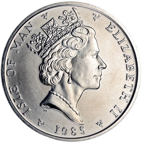 1 oz Isle of Man Platinum Noble Coin (Random Year) - Image 2