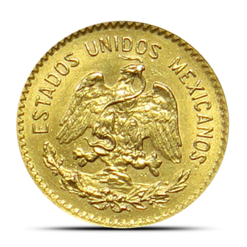 Buy 10 Peso Mexican Gold Coin (Random Year, Varied Design, Varied Condition) - Image 2