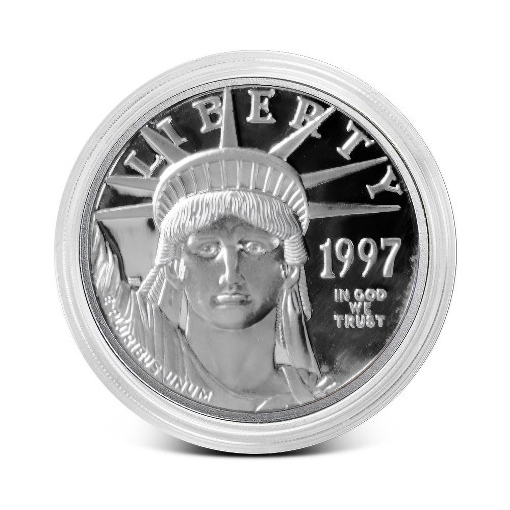 1/2 oz Proof American Platinum Eagle Coin (Random Year, Capsule only) - Image 2