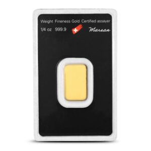 Buy 1/4 oz Argor Heraeus Gold Bars (New in Assay)