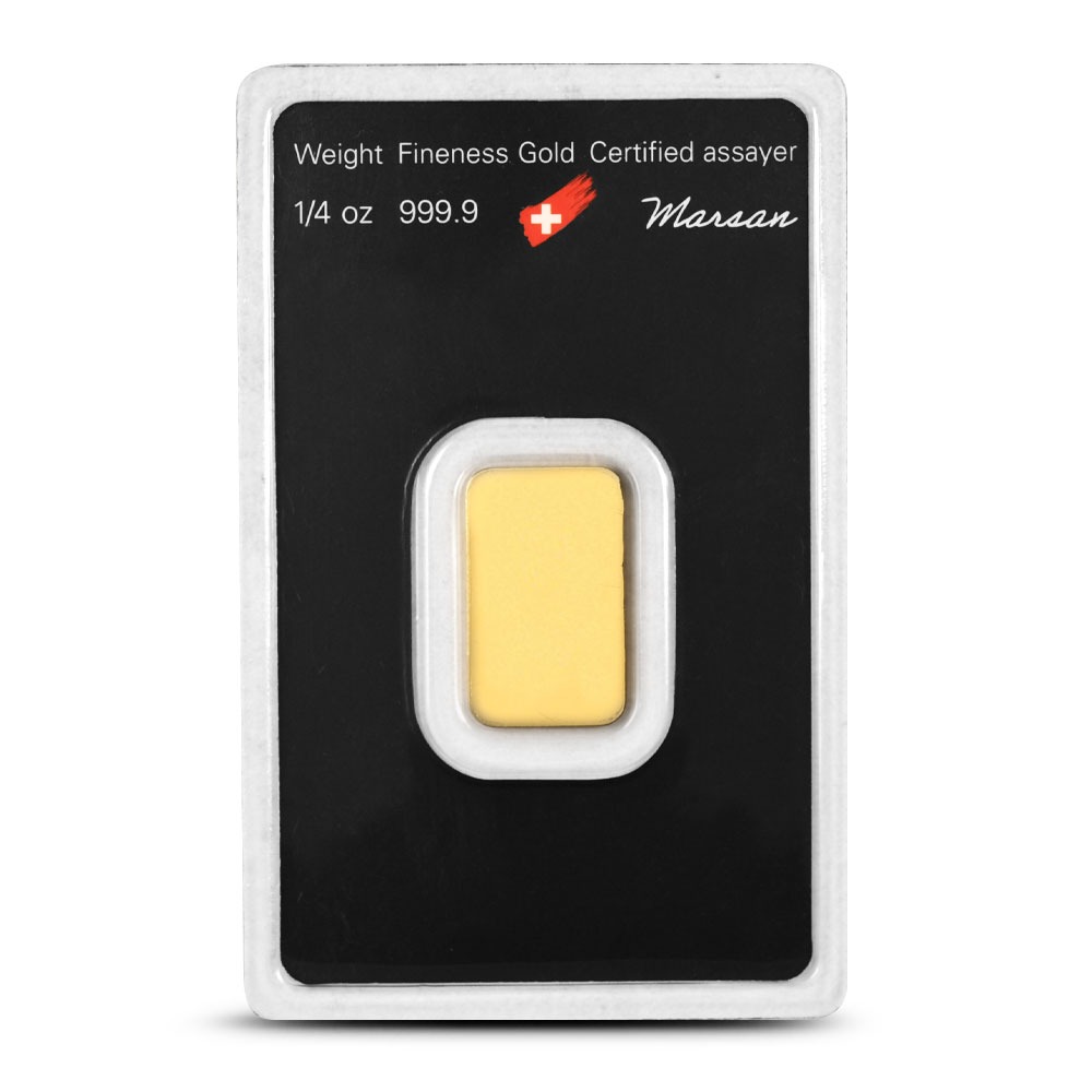 Buy 1/4 oz Argor Heraeus Gold Bars (New in Assay) - Image 2