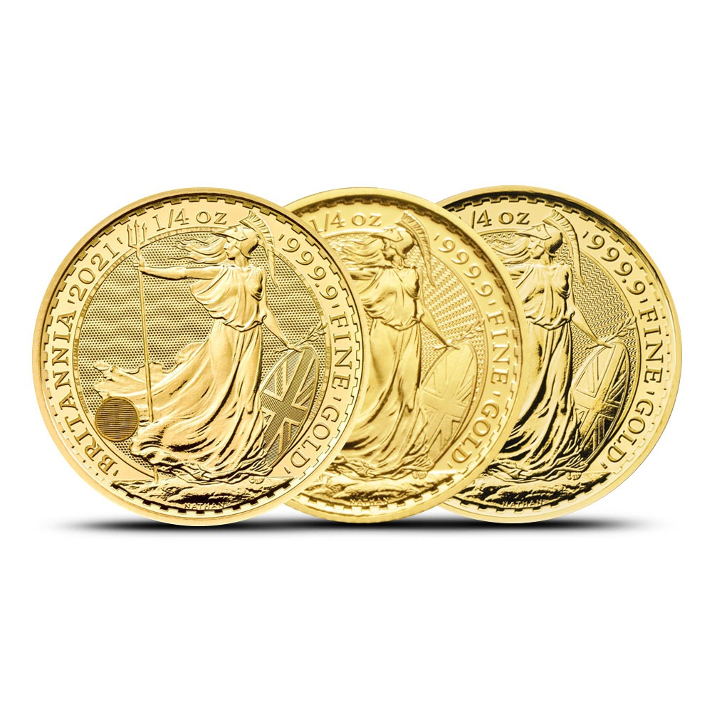 Buy 1/4 oz British Gold Britannia Co