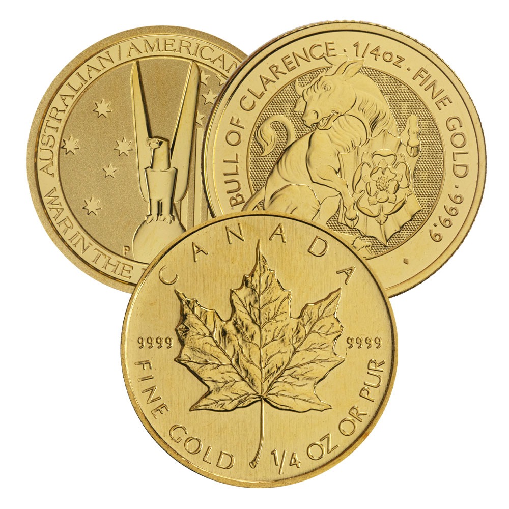 Buy 1/4 oz Gold Coins Online