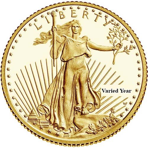 1/4 oz Proof American Gold Eagle Coin (Random Year, Box + CoA) - Image 3