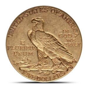 1910 Pre-33 $5 Indian Gold Half Eagle Coin (XF)