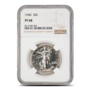 1940 Proof Walking Liberty Half Doll