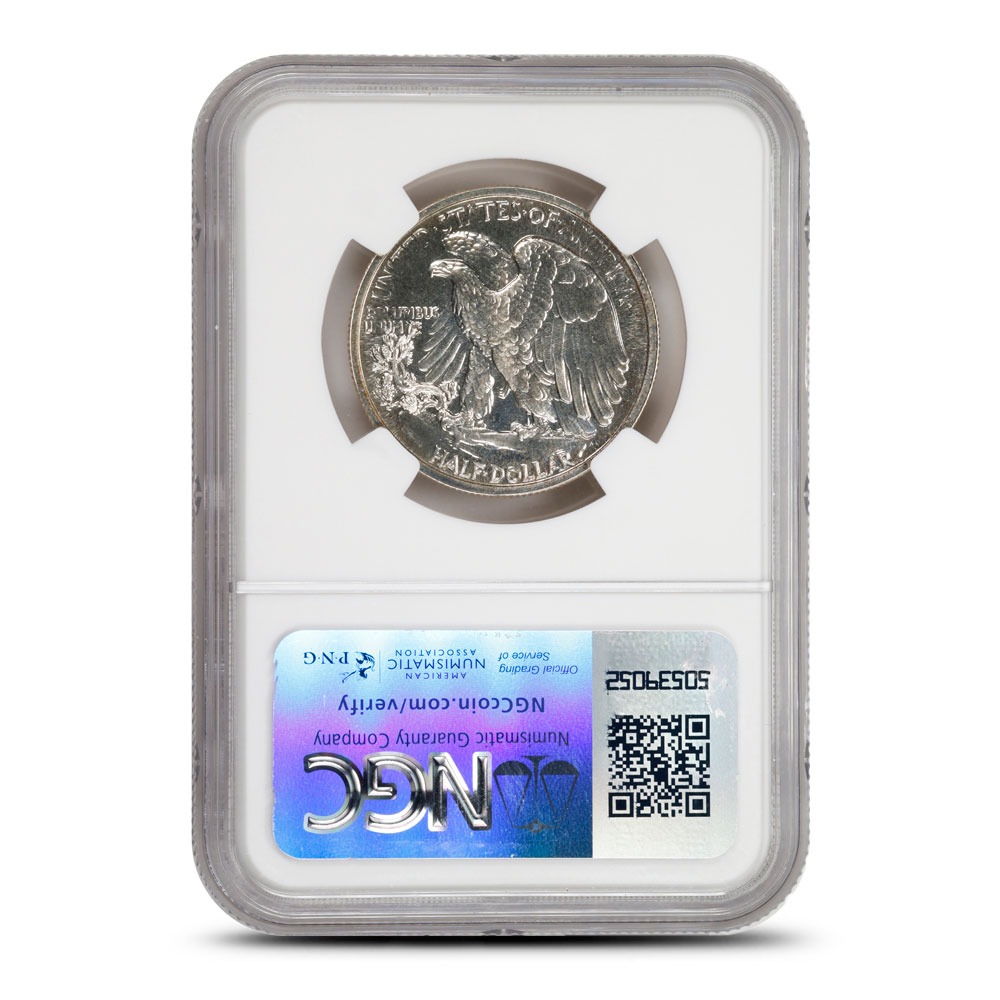 1940 Proof Walking Liberty Half Dollar NGC PF68 - Image 2