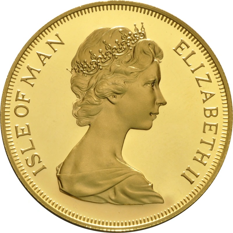 1974 Proof Isle of Man Gold Sovereign 4 Coin Set Boxed - Image 2
