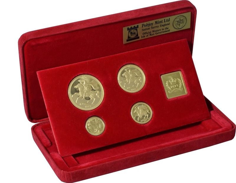 1977 Proof Isle of Man Gold Sovereig