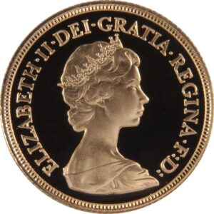 1982 Proof Gold Sovereign 4 Coin Set Boxed