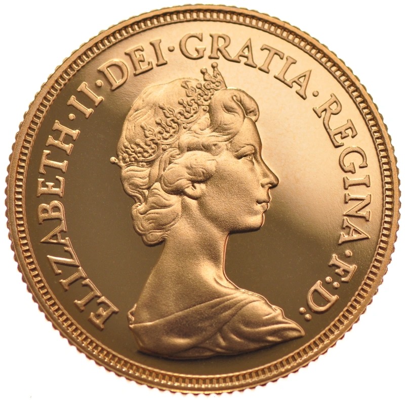 1983 Proof Gold Sovereign 3 Coin Set